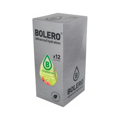 Bolero Iced Green Tea (12x8g) Watermelon - Intra- & Post-Workout - Intra-Workout