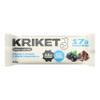 Kriket Protein Bars - Blackcurrant & Dark Chocolate Protein Bars Full Case - 9 x 50g Bars - Eco Friendly Protein - 17g Protein Each - Made With Cricket Powder view 2