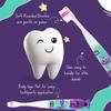 Disney Stitch Kids LED Toothbrush with 2 Minute Flashing Light Timer, Soft Bristles, Non-Slip Handle & Suction Cup for Children Aged 3-14 Years Old, BPA-Free & Non-Toxic Kids Light Up Toothbrush view 3