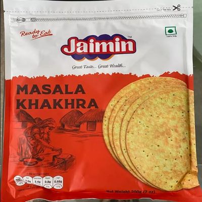 Jaimin Khakhra Variety Pack Traditional Indian Crispy Flatbread, 12 Assorted Flavours, Pack of 2 (Masala-2)