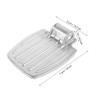 VERDANVERSE Universal Alloy Wheelchair Foot Rest Replacement Parts with Strong Support and Sturdy Stability for Disabled and Athletes, Heavy Duty Footplates Suitable for Wheelchair Leg Rest view 2