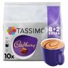 Tassimo Cadbury Hot Chocolate Pods, 10 Servings, 160g view 1