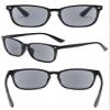 ABETOS Reading Sunglasses Tinted Sun Readers Classic Retro Eyeglasses for Women Men UV400 Protection Outdoor Reading in the Sun 1.0 1.5 2.0 2.5 3.0, Glossy black+0.0 view 3