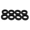 PACKOVE 8pcs Silicone Luggage Wheel Cover Silicone Luggage Wheel Covers and Caster Sleeves for Suitcase Protection Noise Reduction Shock Absorption Travel and Business Trips view 1