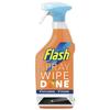 Flash Kitchen Cleaner Spray 800ml Antibacterial, Tough on Grease, Streak-Free, No Rinse, Kills 99.9% Bacteria, Fresh Scent Orange - 1 Pack view 1