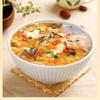Freeze-Dried vegetable Soup,Fresh Mushrooms Sour and hot taste (4/8/24bags) Dry Soup Mixes,Healthy breakfast,Instant Meals,Side dishes,Vegan,Miso soup (Coriander flavor,8packs) view 4