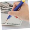 UTHCLO 10pcs Money Detector Pen Blue Ink Cash Security Marker Pens for Banknote Detection Counterfeit Checker view 4