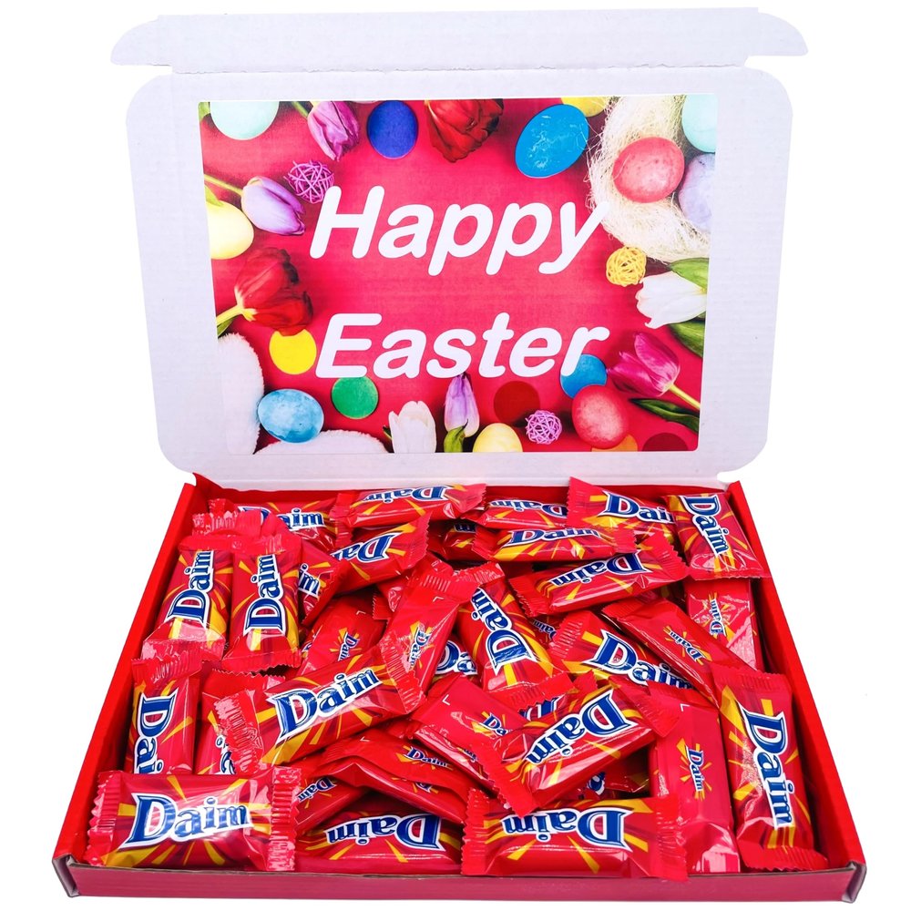 DaimChocolate Gift Set Milk Chocolate Bar 40 Minis Almond Selection Easter Hamper