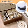 Dtaigou Ultrasonic Retainer Cleaner | Household Jewelry Retainer Machine - Single-Button Open Cover Design Cleaning Supplies for Glasses, Bracelets, Dentures, Shavers, Earrings view 2