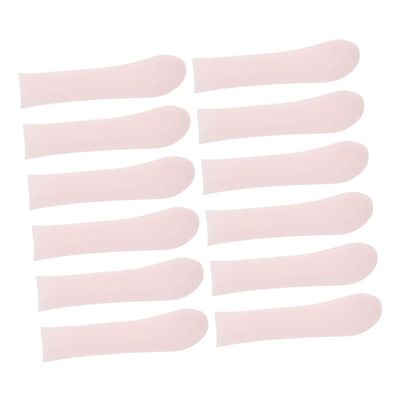 BAZEITFLOW 12pcs Soft Silicone Ear Pick Accessories Replacement Covers for Ear Wax Removal Tools Cleaning Kit Reusable Easy to Clean