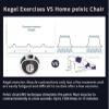 EMS Pelvic Floor Training Machine,Pelvic Floor Exerciser, Kegel Chair Incontinence Treatment Eevice Pelvic Floor Muscle Stimulation Machine,Hip Trainer Pelvic Floor Muscle view 4