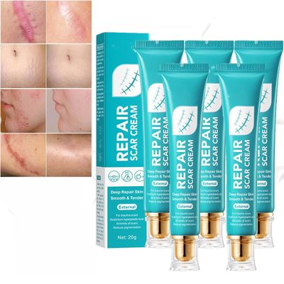Scar Repair Cream,Repair Scar Cream,Advance Scar Gel,Scar Healing Cream,Scar Remover Cream,Scar Removal Cream for Skin Scar Removal Repair (5 Pcs)