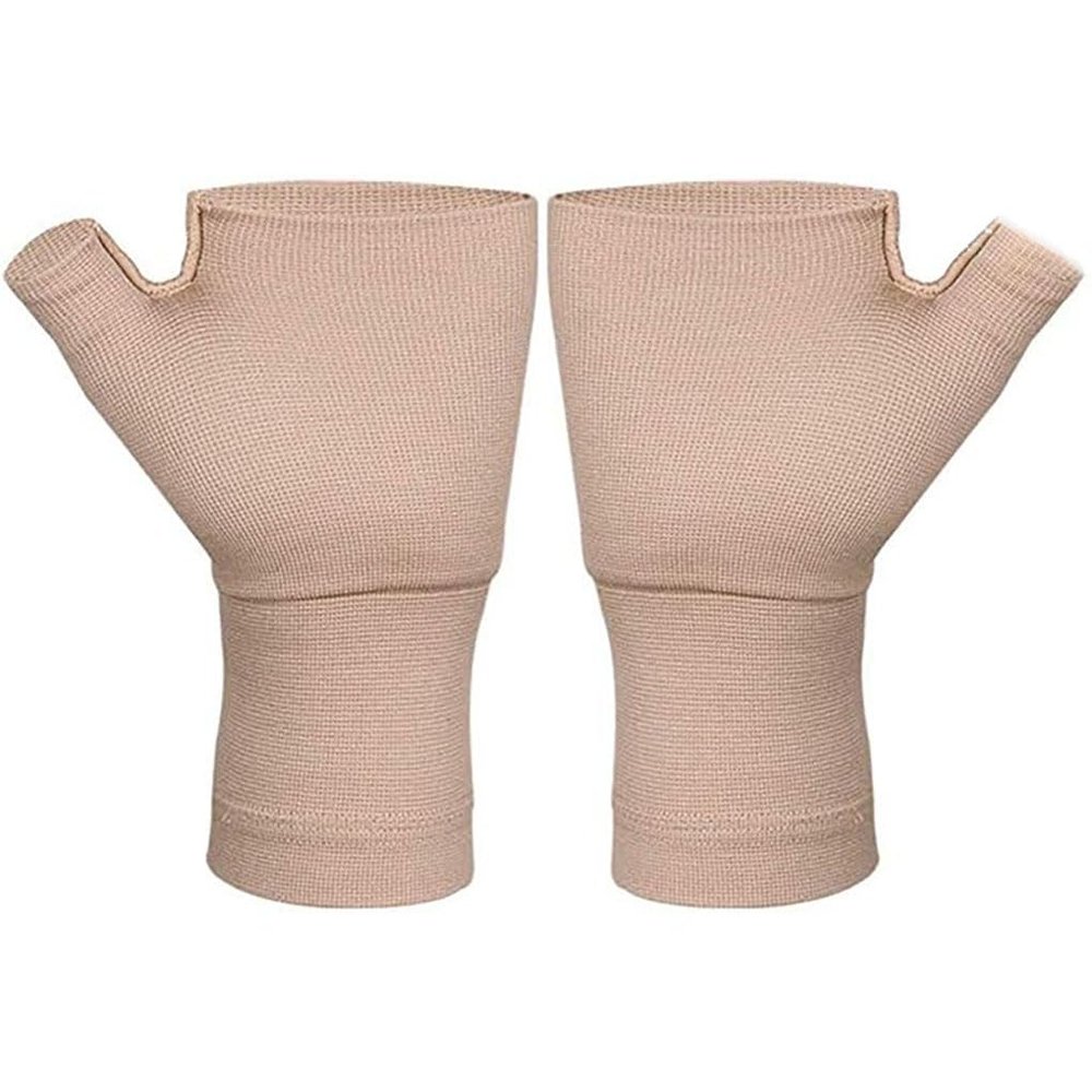 2Pcs Compression Wrist &Thumb Support High Elastic Wrist Brace Hand Supports Breathable Soft Thumb Wrist Sleeves Tennis Cycling Gloves Guard for Women Men Arthritis, Joint Pain, Tendonitis, Sprain