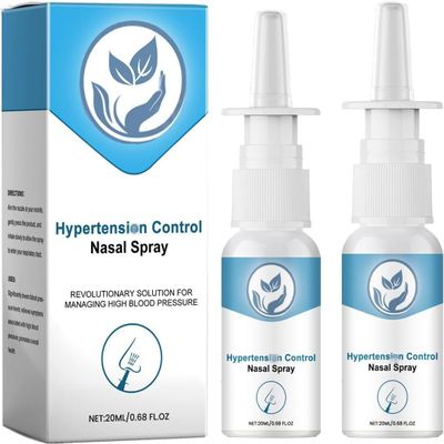 PETSBURG Hypertension Control Nasal Spray, Nasal Spray, NasalSpray Blocked Nose, 20ml (2pcs)