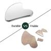 1Pcs Stainless Steel Gua Sha Scraper Massager For Face Neck Body Guasha Massage Tool Facial Skin Care Guasha Board view 4