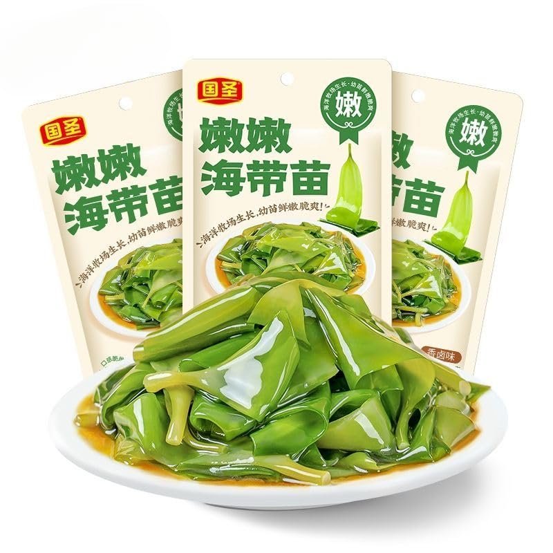 Fresh Tender Kelp,Vegetables & Side Dishes,Mala Spicy Snacks,Kimchi,Vegetarian,Mixed Noodles,Instant Meal Replacement,Pickles,Snack Food,Delicious Chinese Snacks Gifts (1bag)