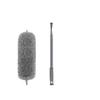 NJIEzhao Extra-Long Retractable Duster with Bendable Head Washable Dust Brush for Ceilings Fans Furniture Car Reusable Cleaning Tool Erextendable Duster view 1