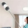 NJIEzhao Extra-Long Retractable Duster with Bendable Head Washable Dust Brush for Ceilings Fans Furniture Car Reusable Cleaning Tool Erextendable Duster view 4
