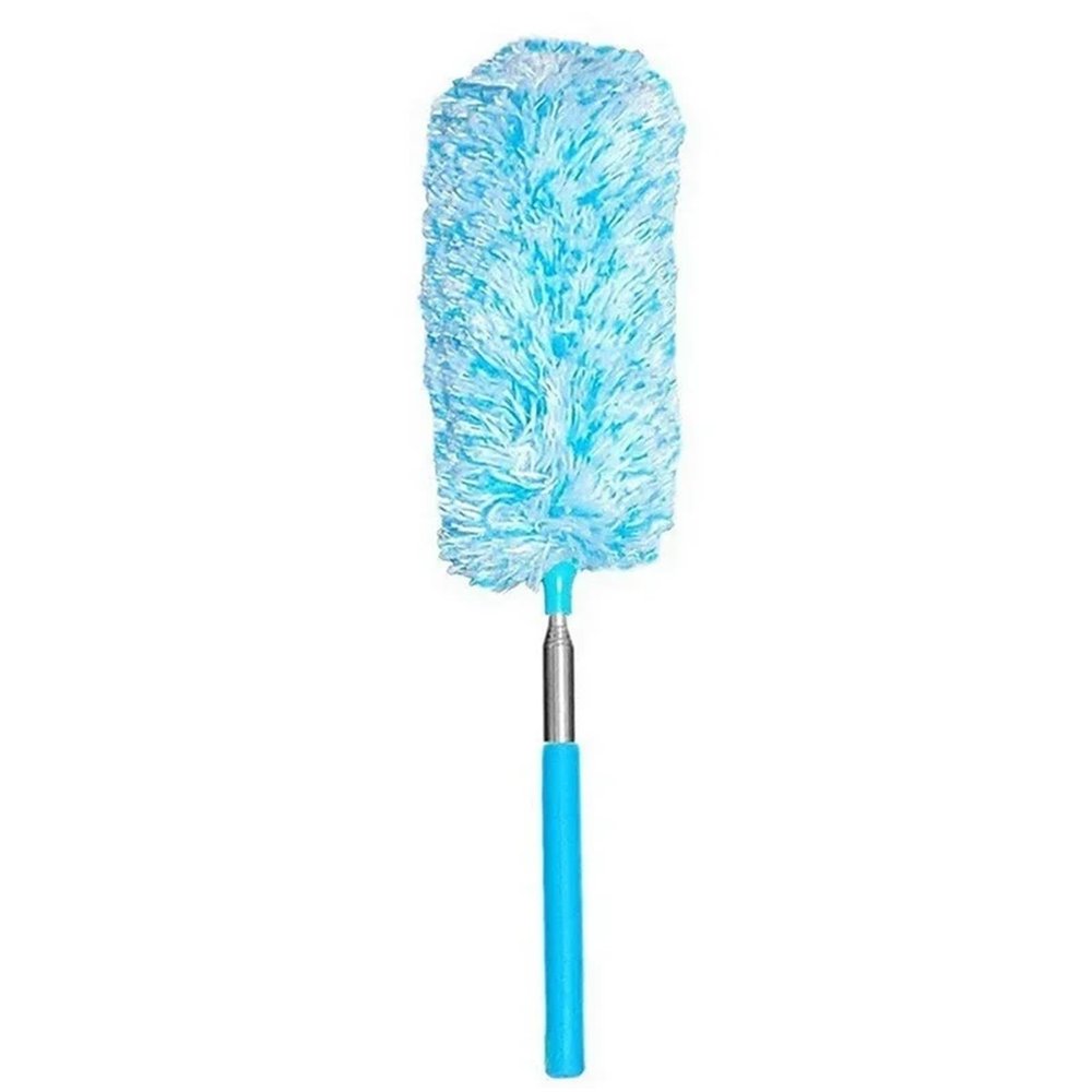NJIEzhao Household Cleaning Products - Electrostatic Telescopic Dust Collector Gap Brush Household Car Dust Collector Dust Cleaning Tool Erextendable Duster(Blue)
