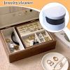 Portable Jewelry Cleaner | Household Jewelry Retainer Machine,Leakproof Design Deep Cleaning Tool for Necklaces, Glasses, Bracelets, Dentures, Shavers, Earrings view 2