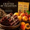 Anjoman Apricot Dried Fruit Leather Bar, 100g x 3 Sheets Snacks Bar, Lavashak No Added Sugar Vegan Snacks, Fruit Roll Ups, 40x14CM view 2