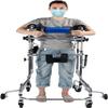 Upright Walker for Seniors | Portable Rehabilitation Walker for Disabled Adults | Hemiplegia Standing Frame with Seat | Height Adjustable 150-180 cm view 1
