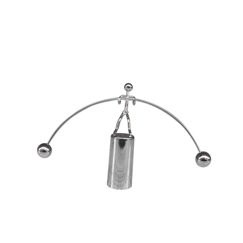 BESTonZON Desktop Swing Weightlifting Figurine Ornament for Office Desk