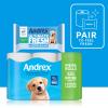 Andrex Complete Clean Toilet Roll - 24 Mega Toilet Rolls (=36 Standard Toilet Rolls), 2-Ply, Bulk Buy, Now Even Softer, FSC Certified, Endorsed as a Which? Best Buy view 3