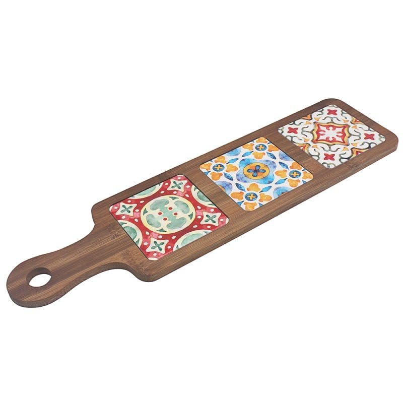 Lesser & Pavey Tuscany Cutting Board By Tuscany Wooden Cutting Board for Kitchen | Elegant Design for Food Preparation or Serving | Durable and Stylish Kitchen Accessory