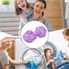 Laundry Balls Washing, Non Detergent Balls, Anti Knot Home Cleaning Supplies, Laundry Ball Clean for Drying Reusable Fabric Softener Alternative, 3.35x2.76 Inches view 4