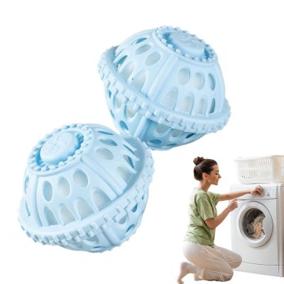 Laundry Balls For Washing Machine - Laundry Balls For Dryer | Artifact Hair Removal Filter Mesh | Anti-Knot & Non Detergent For Home, College Students, Vacation, Traveling