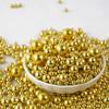 130g Edible Pearls for Cake Decorating, Gold Cake Sprinkles, Pearl Sprinkles, Edible Sugar Balls Mix for Cupcake Topper Baking Decorations On Baby Shower Birthday Wedding Christenings & Parties view 4