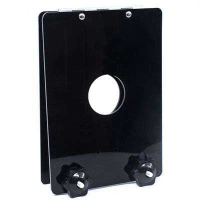 Acrylic Board Splint with Round Holes Adjustable Balls Crusher Serve Men Life (Black)
