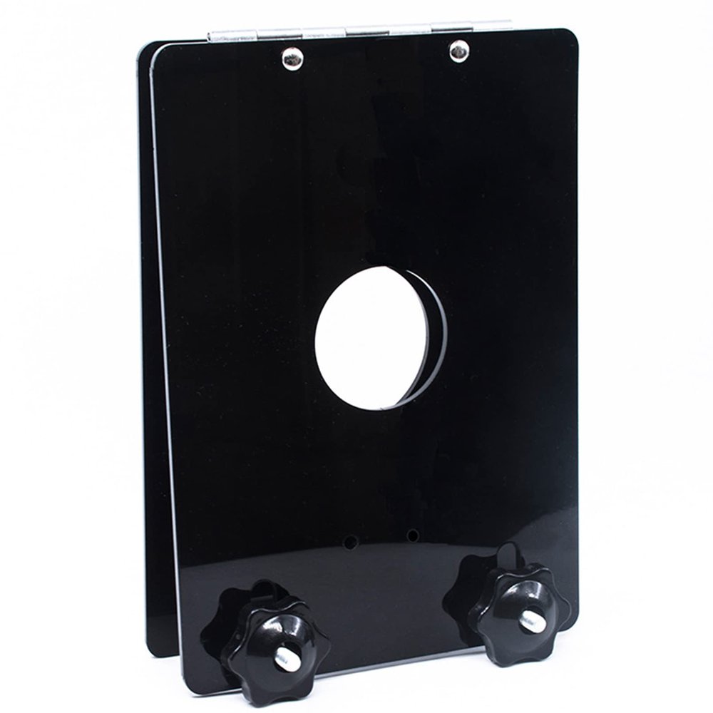 Acrylic Board Splint with Round Holes Adjustable Balls Crusher Serve Men Life (Black)