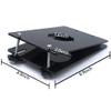 Acrylic Board Splint with Round Holes Adjustable Balls Crusher Serve Men Life (Black) view 3