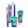 Disney Stitch Kids Toothbrush Set | BPA-Free & Non-Toxic | Soft Bristles Toothbrush with Protection Cap, Suction Cup, Mint Flavour Toothpaste, Multi-Purpose Cup, Toiletry Bag for Children Aged 3-12 view 1