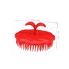 4pcs Round Shower Scalp Brush for Hair Washing, PP Massager view 2