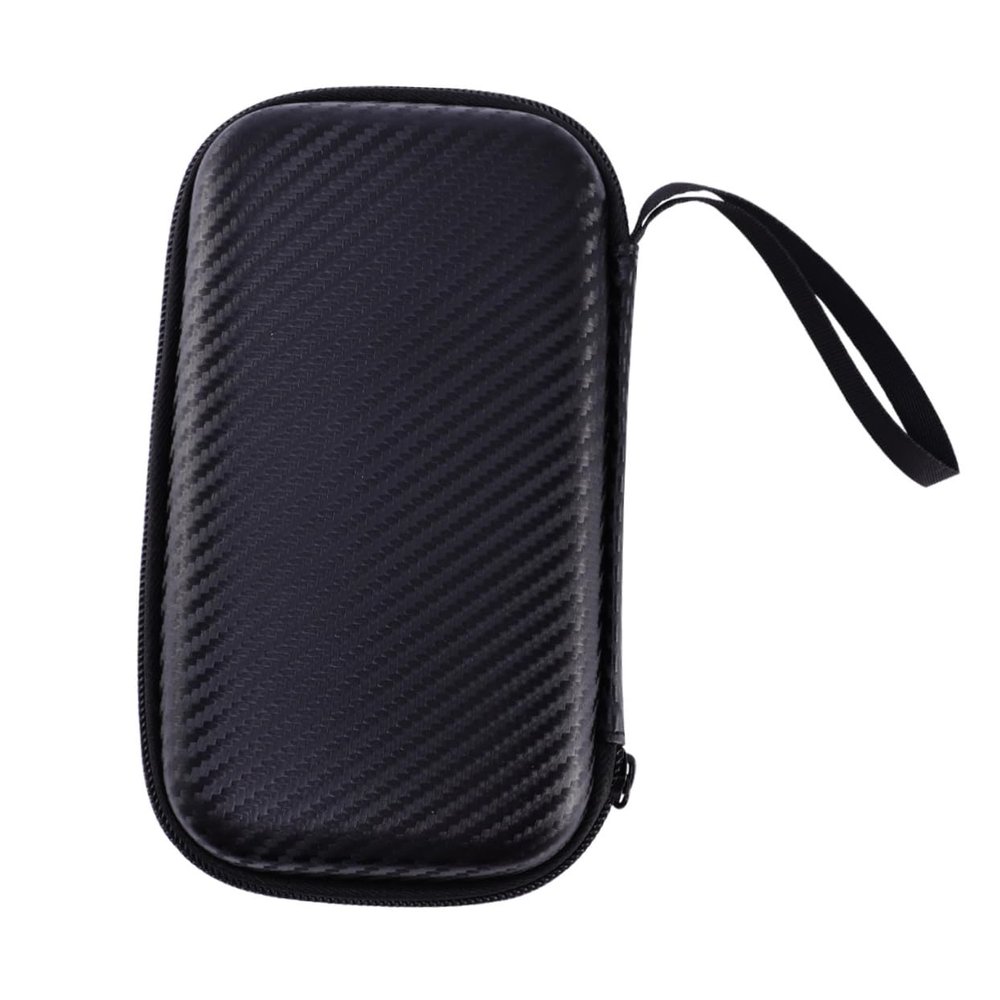 ERINGOGO Thermometer Case Eva Storage Bag, Portable Protective Hard Case with Shockproof Eva Material and Zipper, Compact Storage Bag for Travel and Home Use with Lanyard for Thermometers