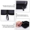 ERINGOGO Thermometer Case Eva Storage Bag, Portable Protective Hard Case with Shockproof Eva Material and Zipper, Compact Storage Bag for Travel and Home Use with Lanyard for Thermometers view 3