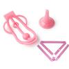 Chastity Clip with Piskelmopp and Chastity Belt for Men Chastity Cage for Men Chastity Cage for Men Chastity Cage for Men (Pink) view 1