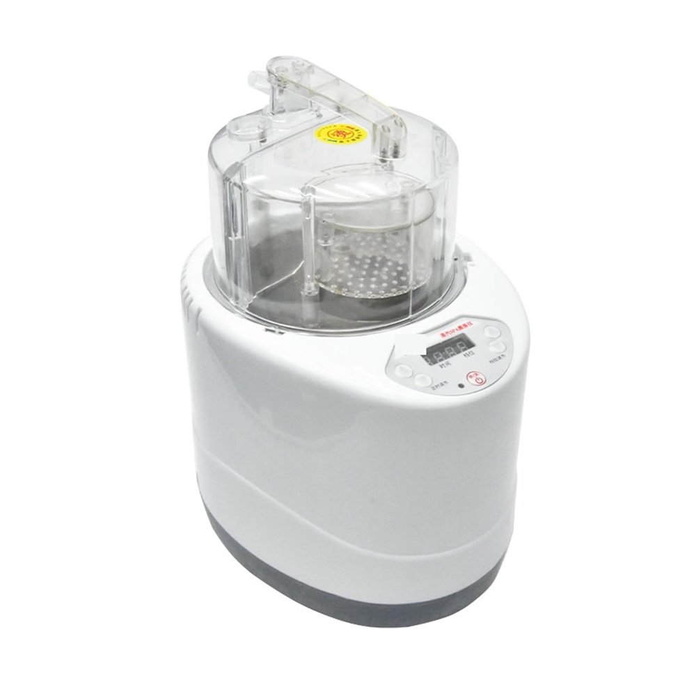 EDEDE Sauna Heater, 4L Upgrade High-lid Steamer Fumigation Machine, Household Sauna Steam Sweating Steam Machine, 2kW Can Directly Cook Medicine for Home Sauna SPA