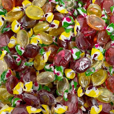 Air Fruits (Fruit Bon Bons) Retail Sweet Shop Jar (Small) by The Gourmet Sweet Company