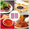 Snack Containers, Reusable Snack Containers with Lids | Silicone Dip Box,Leak-Proof Portable Snack Box with Compartment and Lid view 4