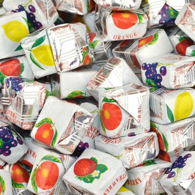 1kg Fruit Caramel Sweets Assorted Fruity Toffees Bulk Bag | Chewy & Creamy Caramel Candy | Perfect for Pick & Mix, Parties & Sharing