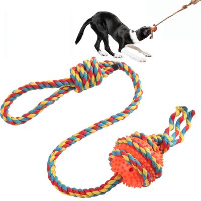 Esncddym Dog Toys for Aggressive Chewer | Puppy Entertainment Chewer Teething Toys - Tough Pet Training Teeth Cleaning Accessories for Lovers, Families