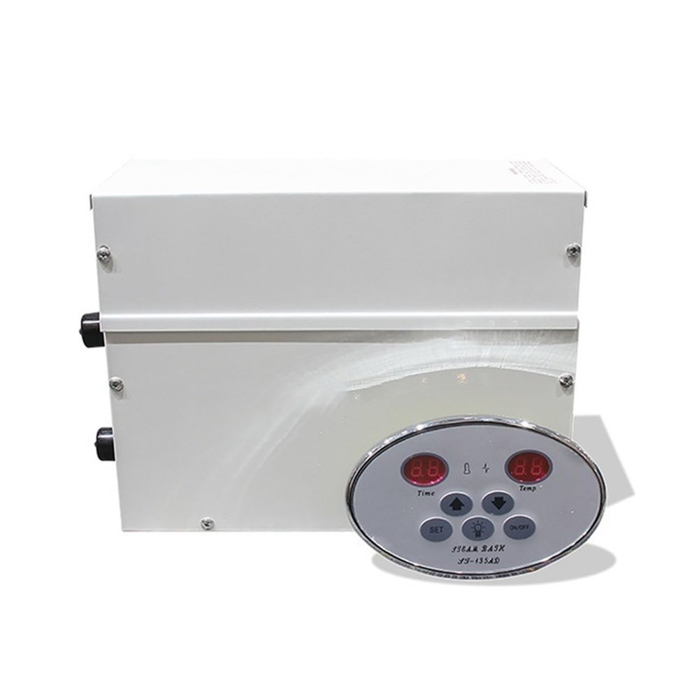 EDEDE Sauna Heater, 3KW/4.5KW Steam Generator Sauna Steam Bath Machine For Home Sauna Room SPA Fumigation Machine With Digital Controller for Home Sauna SPA(3KW)