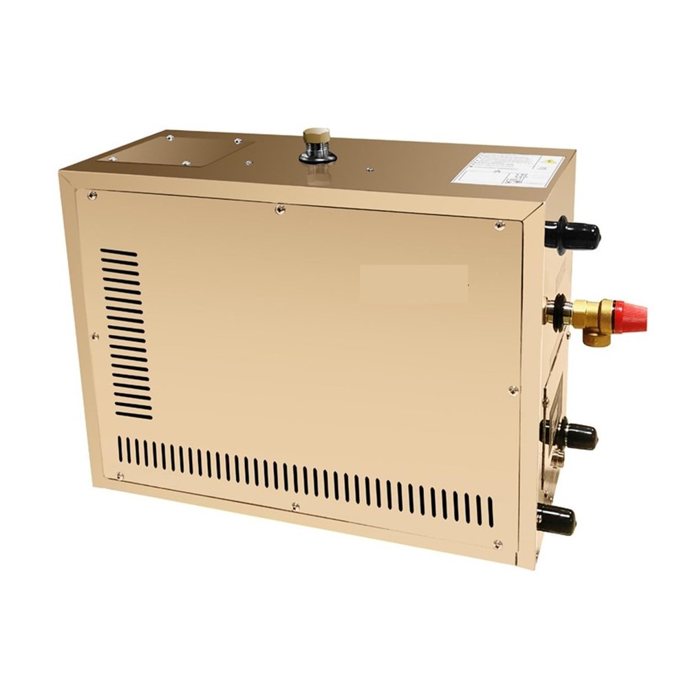 EDEDE Sauna Heater, 9kw Automatic Stainless Steel Steam nerator, Automatic Descaling Sauna Room Steam Bath Machine For Spa Room Digital Controller for Home Sauna SPA(8kw)