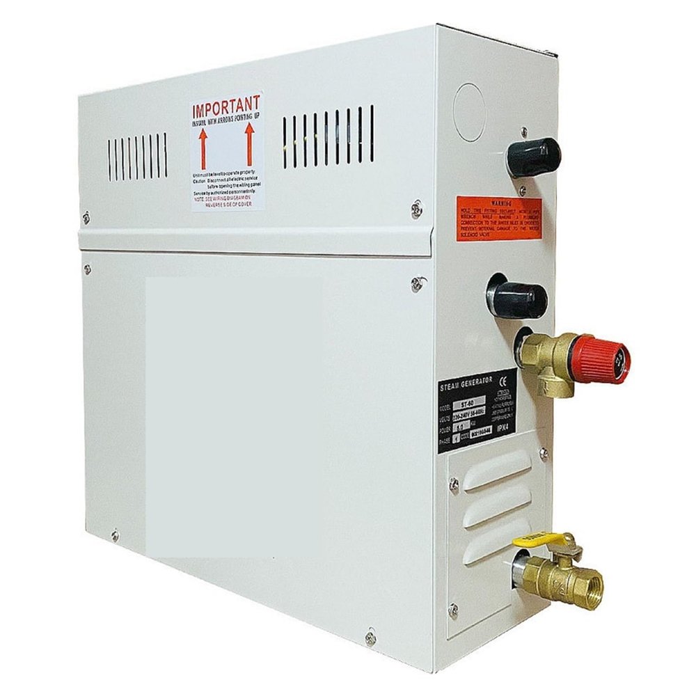 EDEDE Sauna Heater, Home Use Steam Machine, Steam nerator Sauna Dry Stream Furnace Wet Steam Steamer, Digital Controller Mist Making Machine for Home Sauna SPA(3kw)
