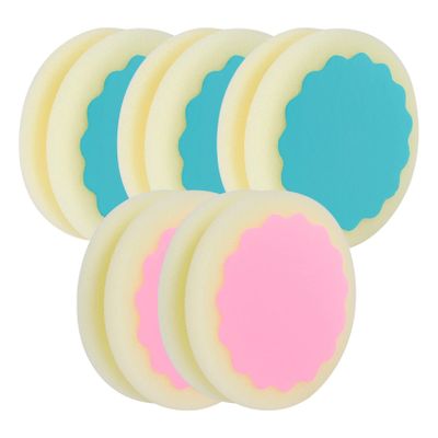 Asuinxurr 5 Pieces Depilation Pads Painless Hair Removal Sponge for Face Leg Arm Body, Reusable Physical Hair Removal Tool