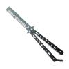 2 set Stylish Butterfly Comb Hair Trimmer Brush Pocket Combs for Training Camping Hiking Practice Stainless Style A view 3